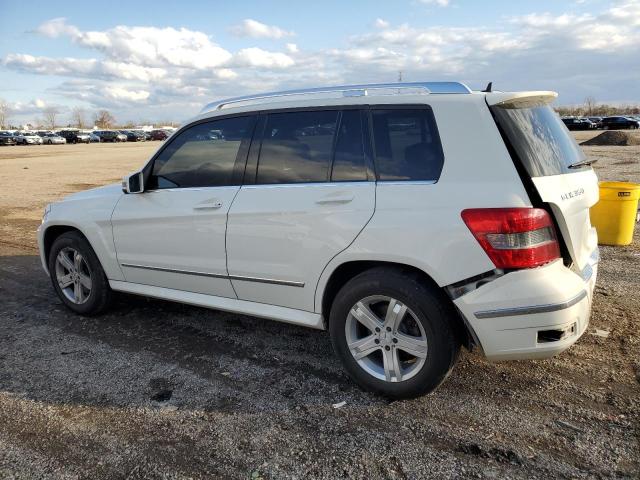 WDCGG8HBXBF678117 - 2011 MERCEDES-BENZ GLK 350 4MATIC WHITE photo 2