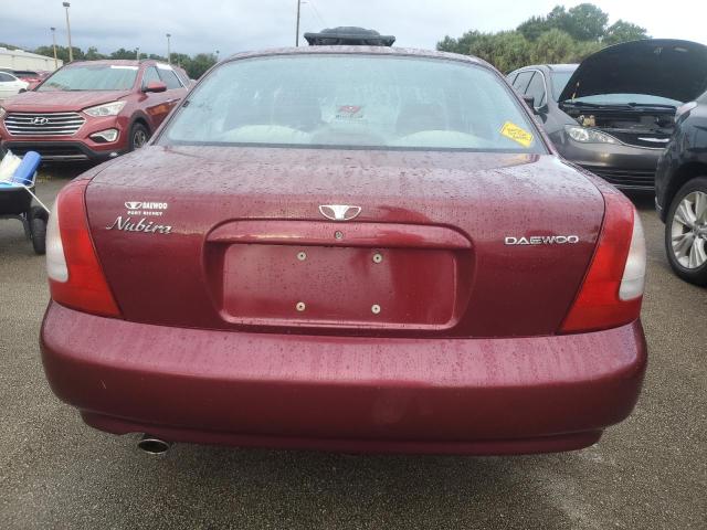 KLAJB52Z5XK256700 - 1999 DAEWOO NUBIRA CDX 勃艮第红 照片 6