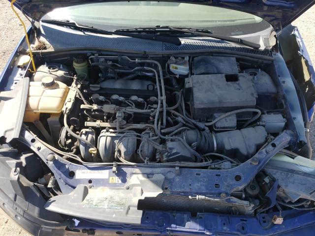 1FAFP34N75W152848 - 2005 FORD FOCUS ZX4 BLUE photo 11