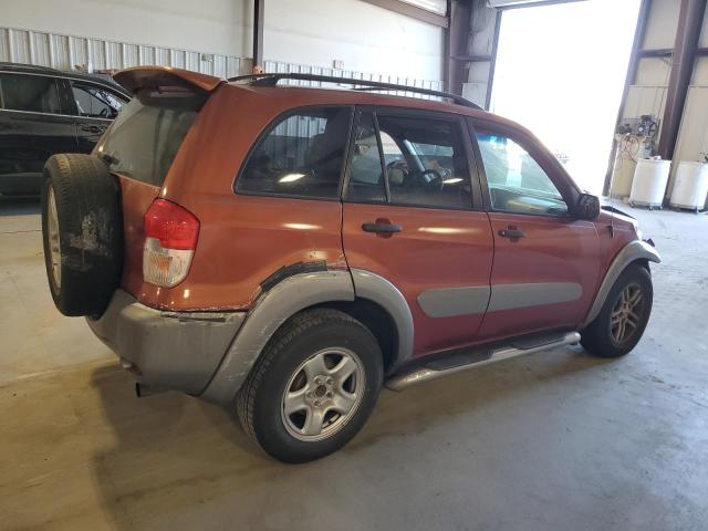 JTEGH20VX26001134 - 2002 TOYOTA RAV4 RED photo 3