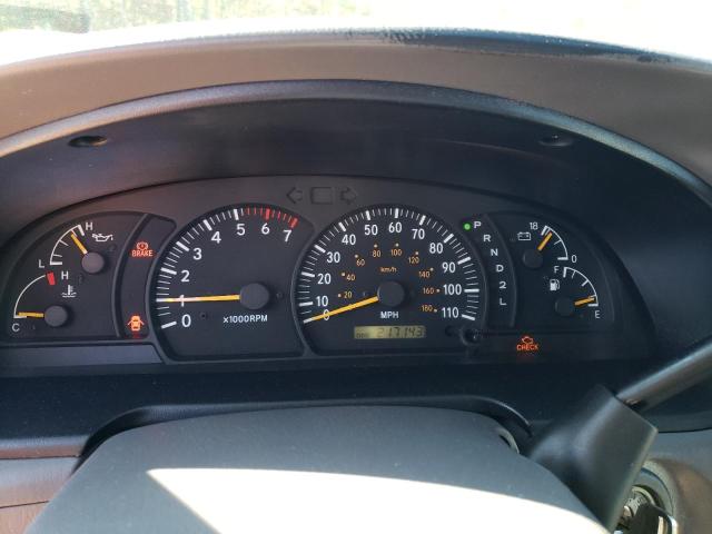 5TBBT4415YS030817 - 2000 TOYOTA TUNDRA ACCESS CAB ვერცხლისფერი ფოტო 9