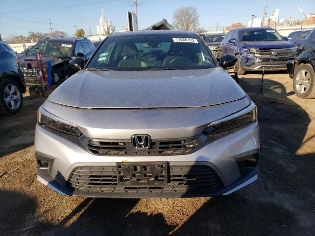 2HGFE2F53NH589687 - 2022 HONDA CIVIC SPORT SILVER photo 5