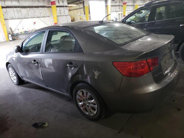 KNAFU4A25B5403562 - 2011 KIA FORTE EX GRAY photo 2