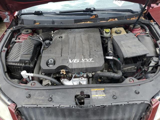 1G4GE5EV7AF270578 - 2010 BUICK LACROSSE CXS 红色 照片 11