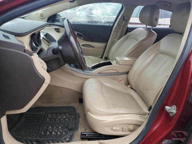 1G4GE5EV7AF270578 - 2010 BUICK LACROSSE CXS 红色 照片 7