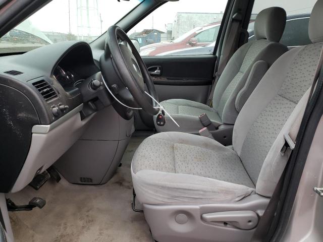 1GNDV03L75D262145 - 2005 CHEVROLET UPLANDER SILVER photo 7