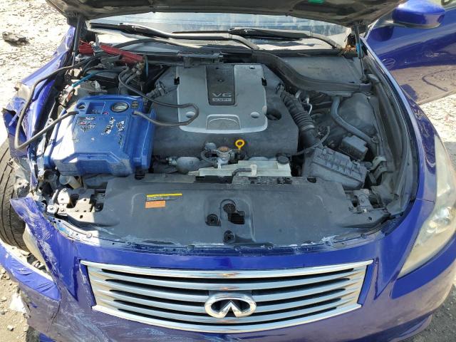 JN1CV6EK7CM421189 - 2012 INFINITI G37 BASE BLUE photo 11