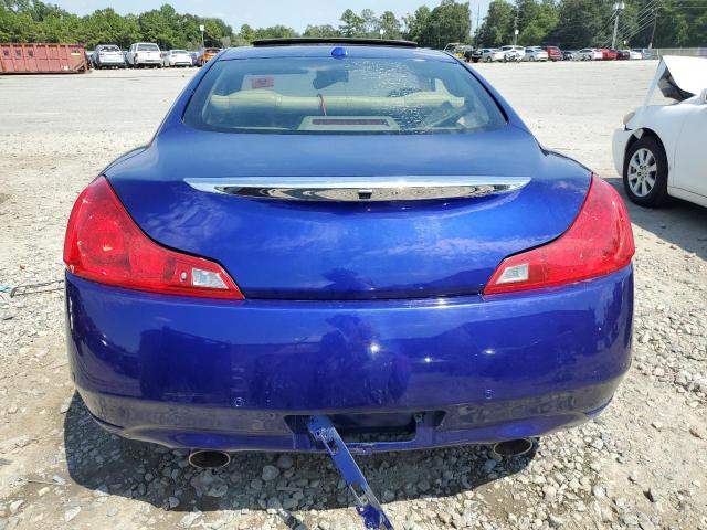 JN1CV6EK7CM421189 - 2012 INFINITI G37 BASE BLUE photo 6