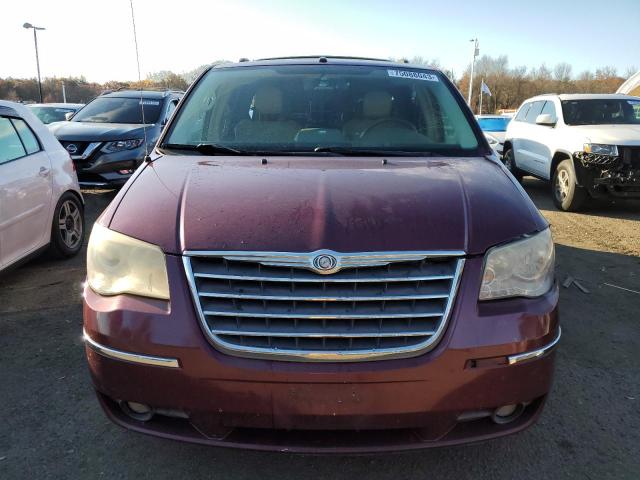 2A8HR64X38R754393 - 2008 CHRYSLER TOWN & COU LIMITED MAROON photo 5