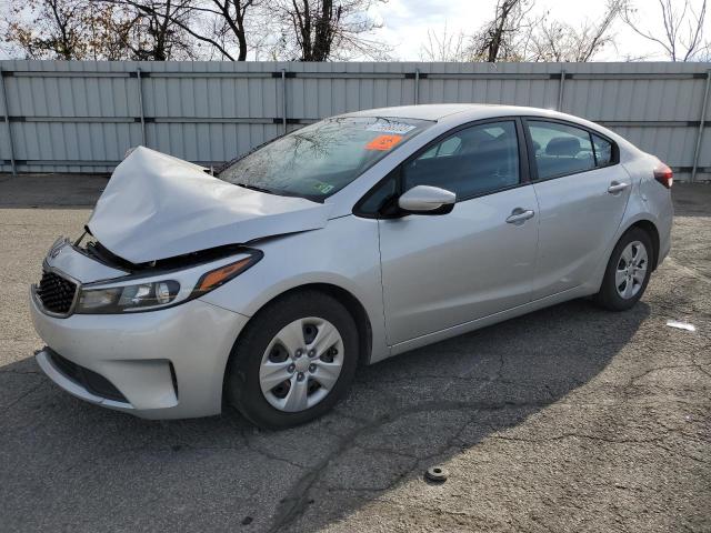 3KPFK4A72HE110817 - 2017 KIA FORTE LX SILVER photo 1