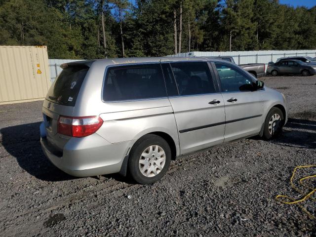 5FNRL38295B028247 - 2005 HONDA ODYSSEY LX SILVER photo 3