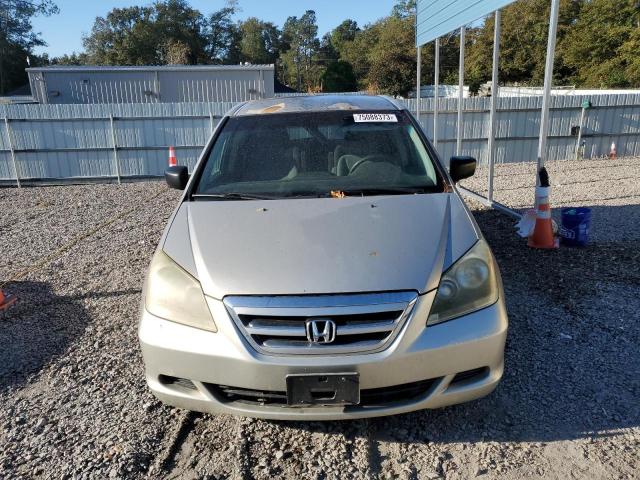 5FNRL38295B028247 - 2005 HONDA ODYSSEY LX SILVER photo 5