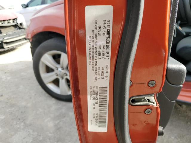 1B3CB3HA9AD615728 - 2010 DODGE CALIBER MAINSTREET ORANGE photo 12