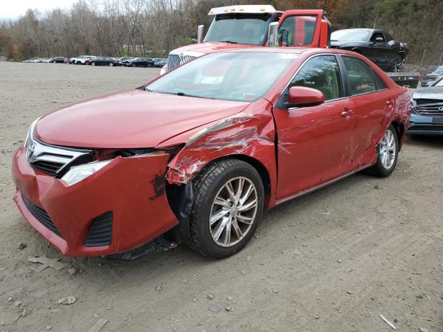 4T4BF1FK0ER414631 - 2014 TOYOTA CAMRY L RED photo 1