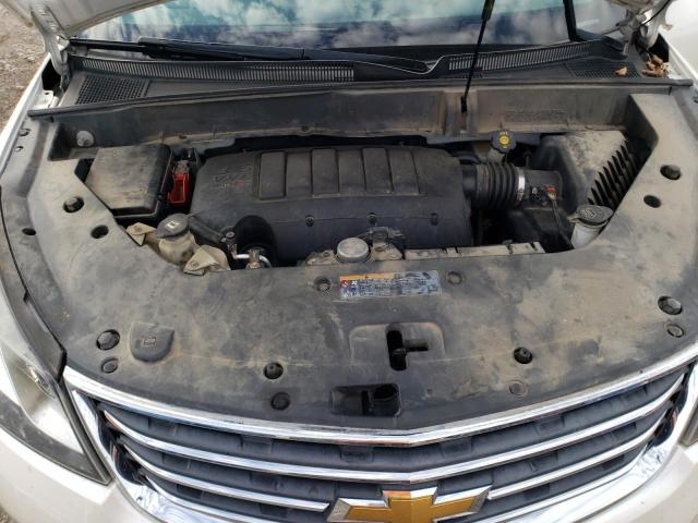 1GNKVJKD4FJ175782 - 2015 CHEVROLET TRAVERSE LTZ WHITE photo 12