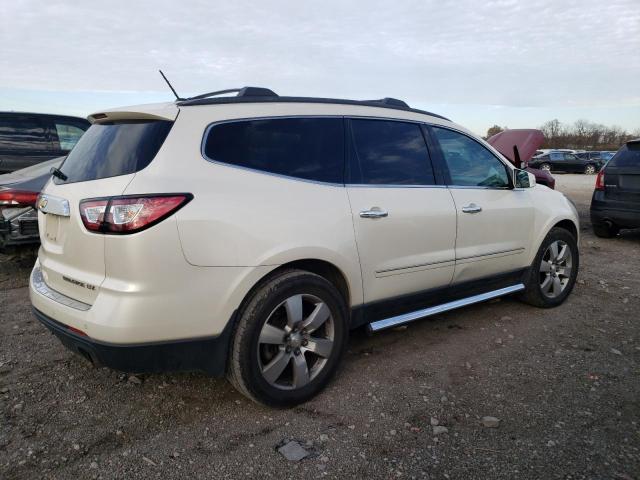 1GNKVJKD4FJ175782 - 2015 CHEVROLET TRAVERSE LTZ WHITE photo 3