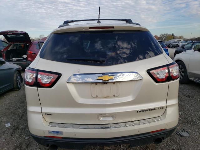 1GNKVJKD4FJ175782 - 2015 CHEVROLET TRAVERSE LTZ WHITE photo 6