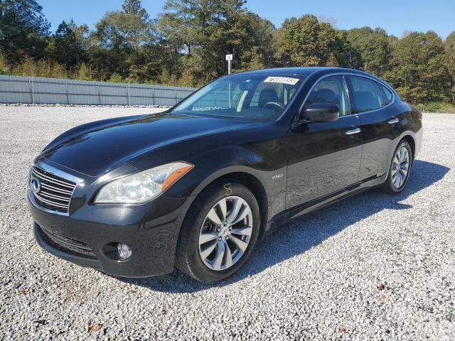 JN1EY1AP8CM910379 - 2012 INFINITI M35H BLACK photo 1