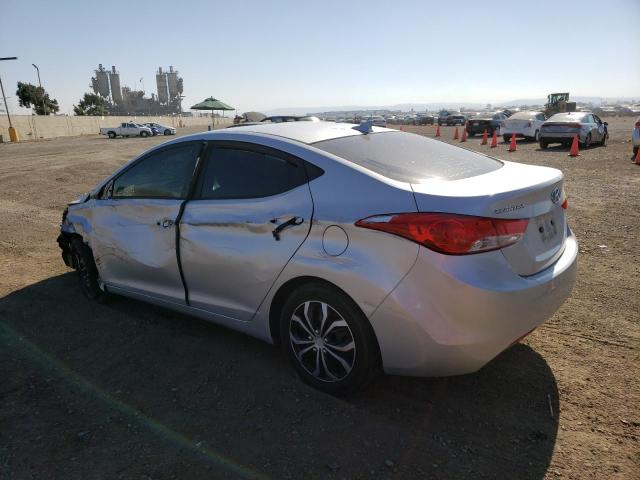 5NPDH4AE0DH188099 - 2013 HYUNDAI ELANTRA GLS SILVER photo 2