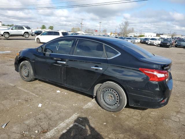 3N1AB7AP3GY217211 - 2016 NISSAN SENTRA S BLACK photo 2