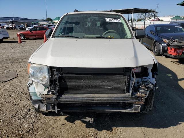 1FMCU49349KC35360 - 2009 FORD ESCAPE HYBRID WHITE photo 5