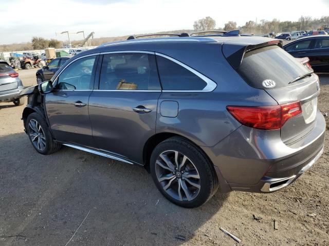 5J8YD4H86KL021110 - 2019 ACURA MDX ADVANCE GRAY photo 2