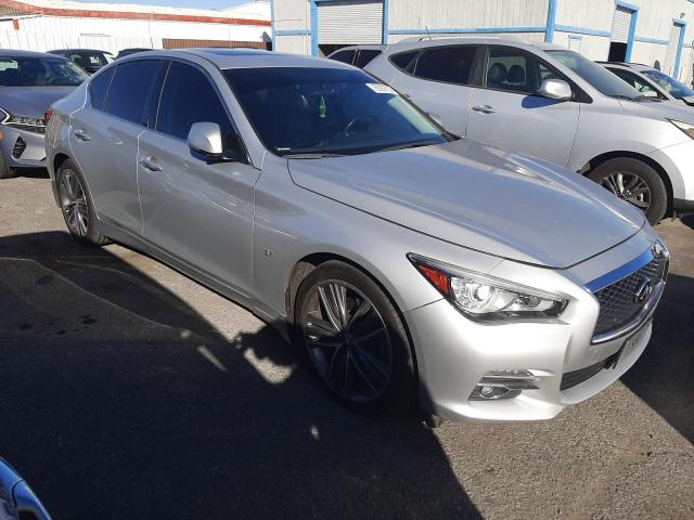 JN1BV7AP8FM335073 - 2015 INFINITI Q50 BASE SILVER photo 4