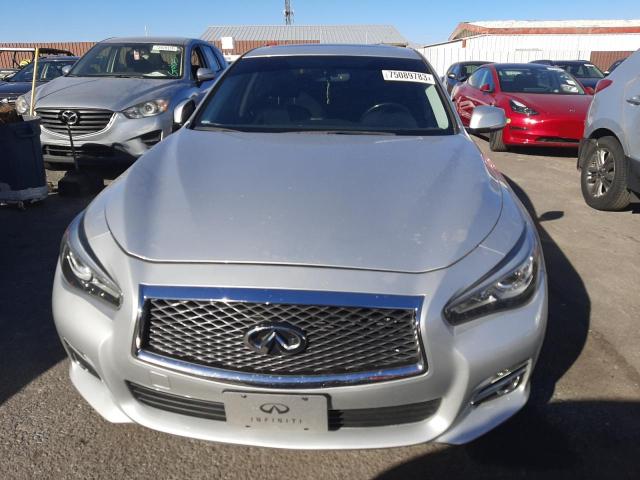 JN1BV7AP8FM335073 - 2015 INFINITI Q50 BASE SILVER photo 5