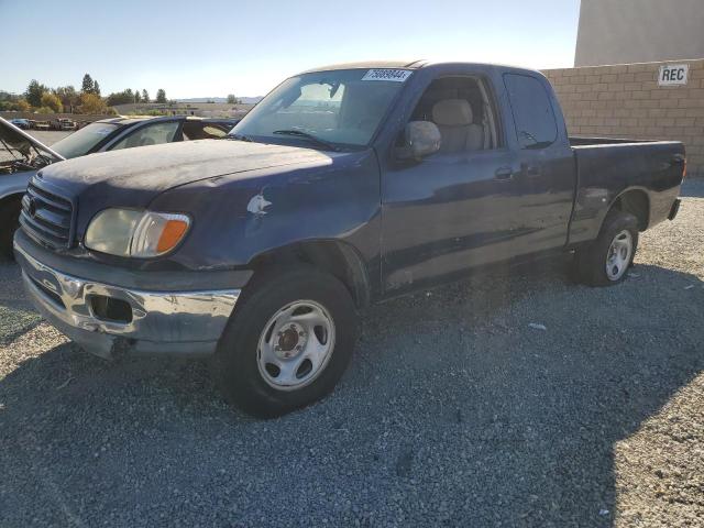 5TBRN34142S301702 - 2002 TOYOTA TUNDRA ACCESS CAB SR5 BLUE photo 1