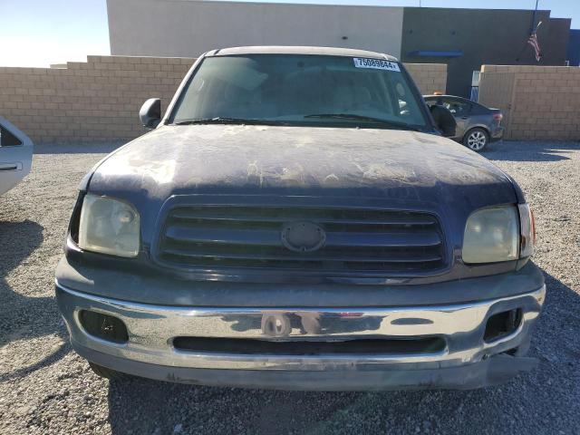 5TBRN34142S301702 - 2002 TOYOTA TUNDRA ACCESS CAB SR5 BLUE photo 5
