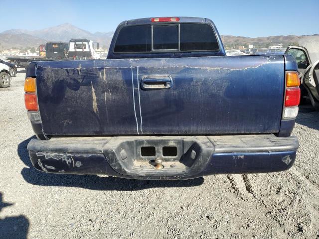 5TBRN34142S301702 - 2002 TOYOTA TUNDRA ACCESS CAB SR5 BLUE photo 6