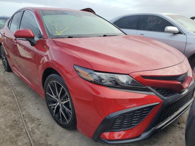 4T1G11AKXPU099992 - 2023 TOYOTA CAMRY SE NIGHT SHADE RED photo 5