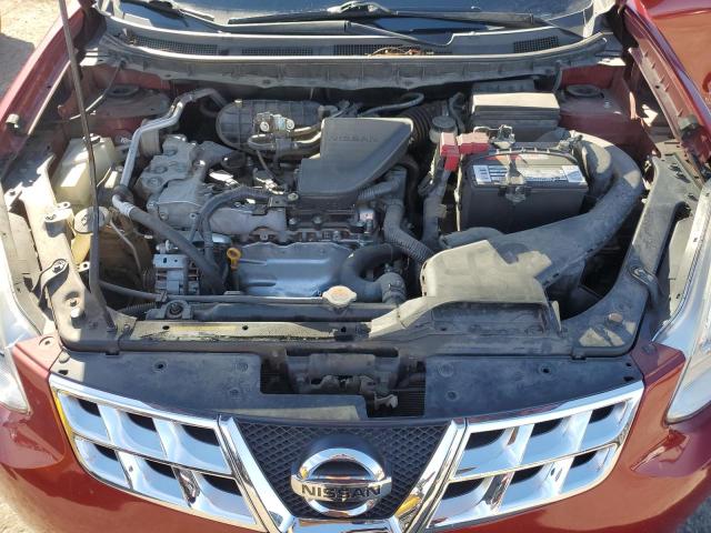 JN8AS5MTXBW180611 - 2011 NISSAN ROGUE S BURGUNDY photo 11