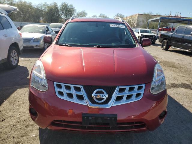 JN8AS5MTXBW180611 - 2011 NISSAN ROGUE S BURGUNDY photo 5