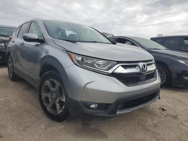 5J6RW1H89JA008349 - 2018 HONDA CR-V EXL SILVER photo 4