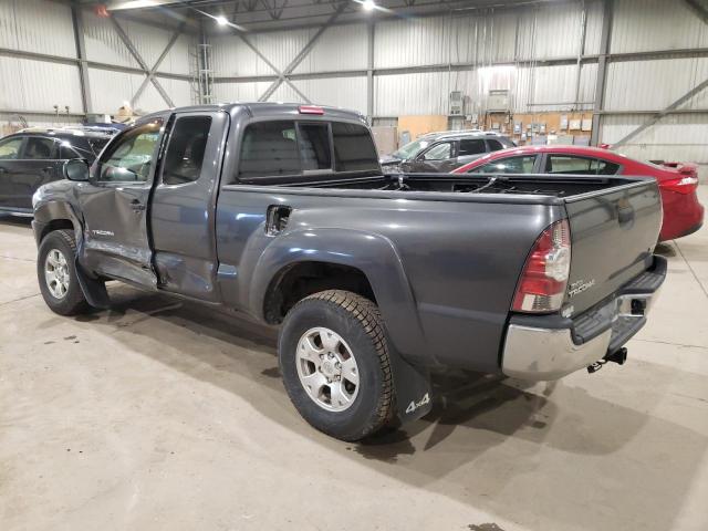 5TFUX4EN0BX001653 - 2011 TOYOTA TACOMA ACCESS CAB ნაცრისფერი ფოტო 2