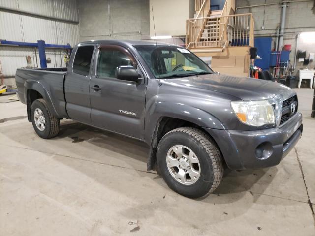5TFUX4EN0BX001653 - 2011 TOYOTA TACOMA ACCESS CAB ნაცრისფერი ფოტო 4