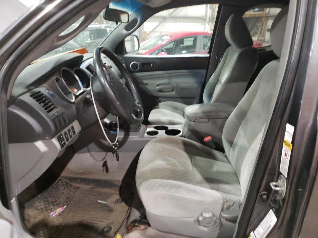 5TFUX4EN0BX001653 - 2011 TOYOTA TACOMA ACCESS CAB ნაცრისფერი ფოტო 7