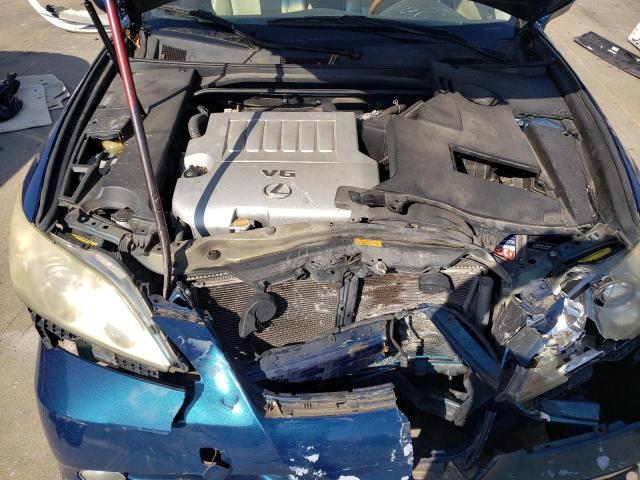 JTHBJ46GX72096170 - 2007 LEXUS ES 350 BLUE photo 11