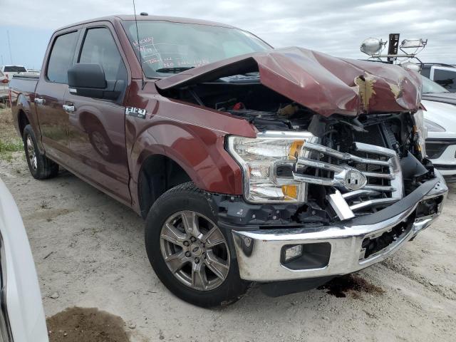 1FTEW1CF4GKD27428 - 2016 FORD F150 SUPERCREW BURGUNDY photo 4