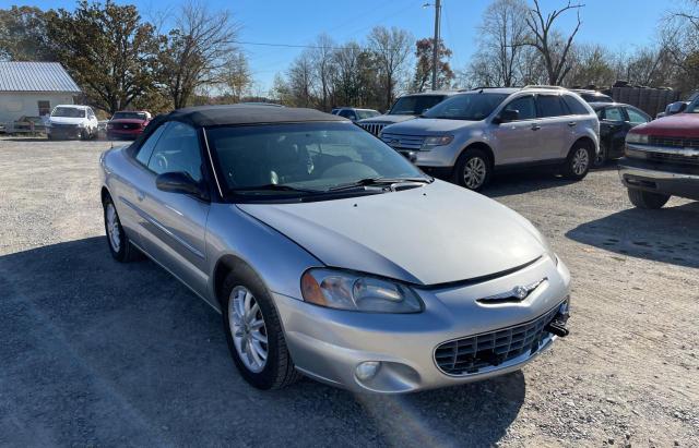 1C3EL55U31N635311 - 2001 CHRYSLER SEBRING LXI SILVER photo 1