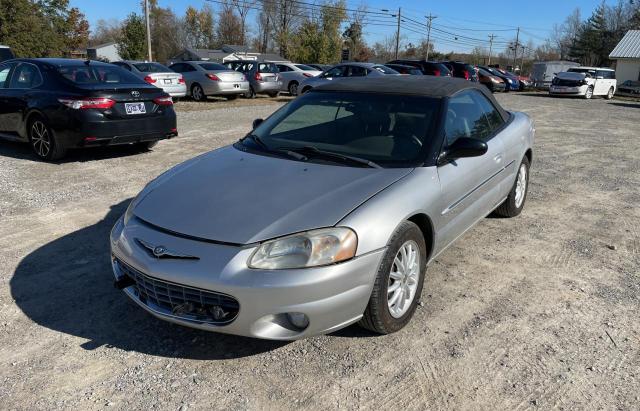 1C3EL55U31N635311 - 2001 CHRYSLER SEBRING LXI SILVER photo 2