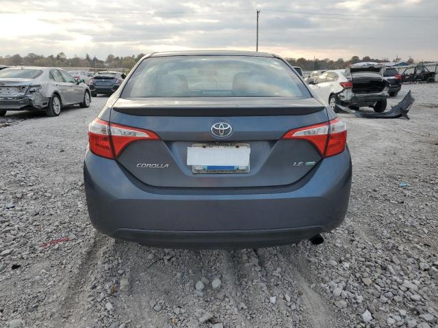 5YFBPRHE1EP018139 - 2014 TOYOTA COROLLA ECO GRAY photo 6