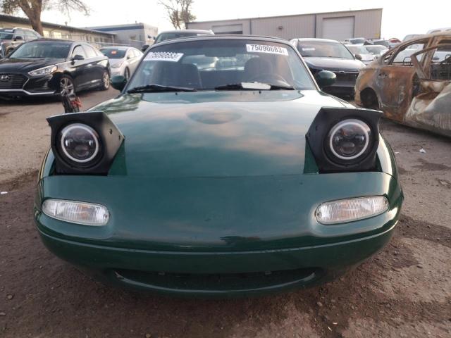 JM1NA3510L0132024 - 1990 MAZDA MX-5 MIATA GREEN photo 5