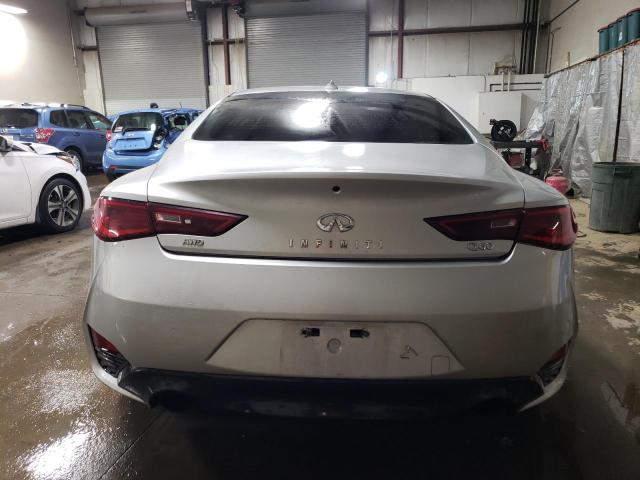 JN1EV7EL0JM392042 - 2018 INFINITI Q60 LUXE 300 SILVER photo 6