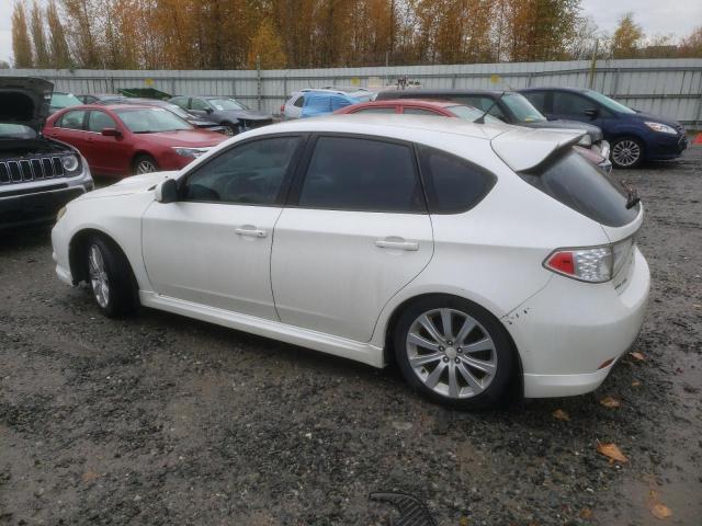 JF1GH75638G806629 - 2008 SUBARU IMPREZA WRX PREMIUM WHITE photo 2