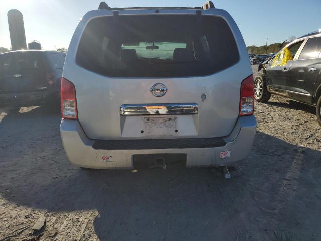 5N1AR18U46C676493 - 2006 NISSAN PATHFINDER LE 银色 照片 6