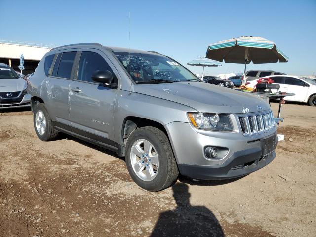 1C4NJCBA4ED843113 - 2014 JEEP COMPASS SPORT SILVER photo 4