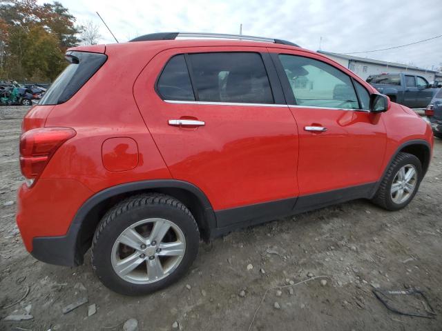 3GNCJPSB4HL205456 - 2017 CHEVROLET TRAX 1LT RED photo 3