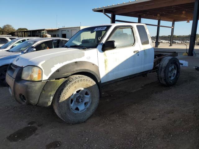 1N6ED26Y31C377907 - 2001 NISSAN FRONTIER KING CAB XE WHITE photo 1